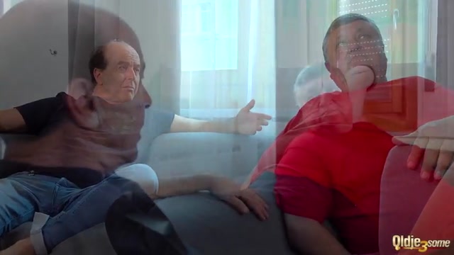 Hot Brunette Giving Grandpas an Unforgettable Footjob and Cumshot Experience