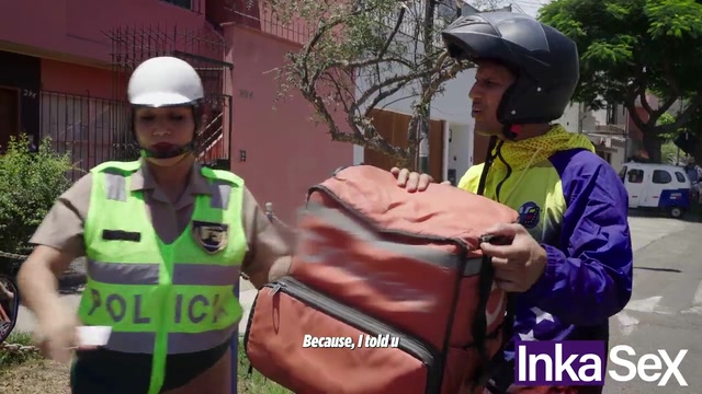 Inka Sex: Ex-Peruvian Cop Fucking Venezuelan Delivery Driver – Lisa Bullock