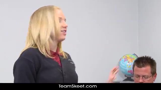 InnocentHigh Tracy: Sweet Blonde Teen Gets Hardcore Sex with Pro