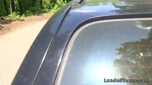 Teen POV Outdoor Fuck Session by the Road - Amateur Hardcore Sex